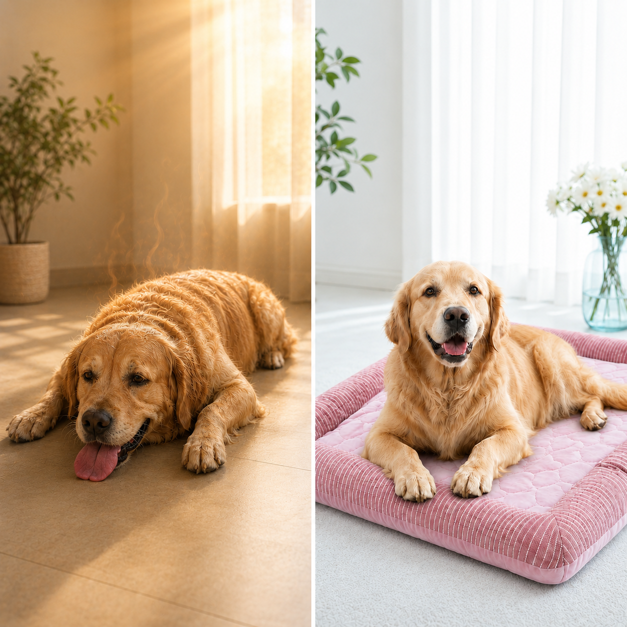 Pet Cooling Pad Bed